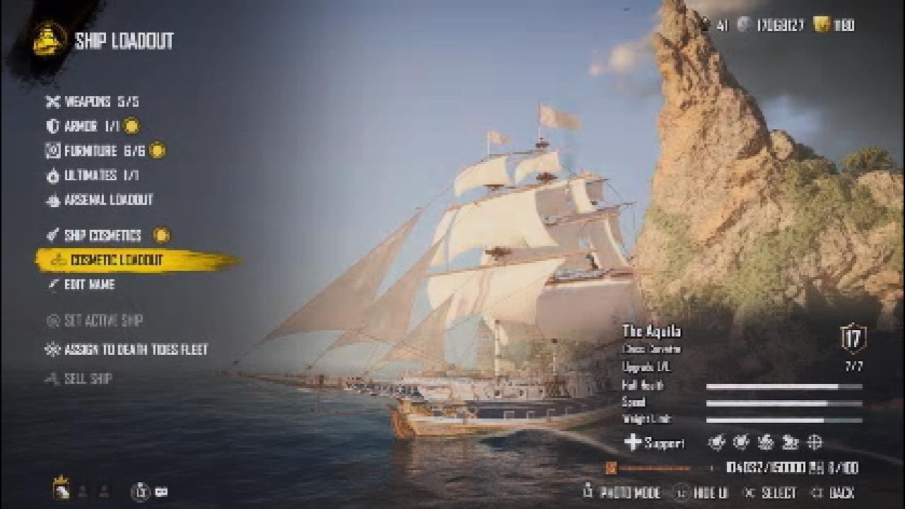 i turned the corvette ship into Assassin creed 3 ship known as the Aquila