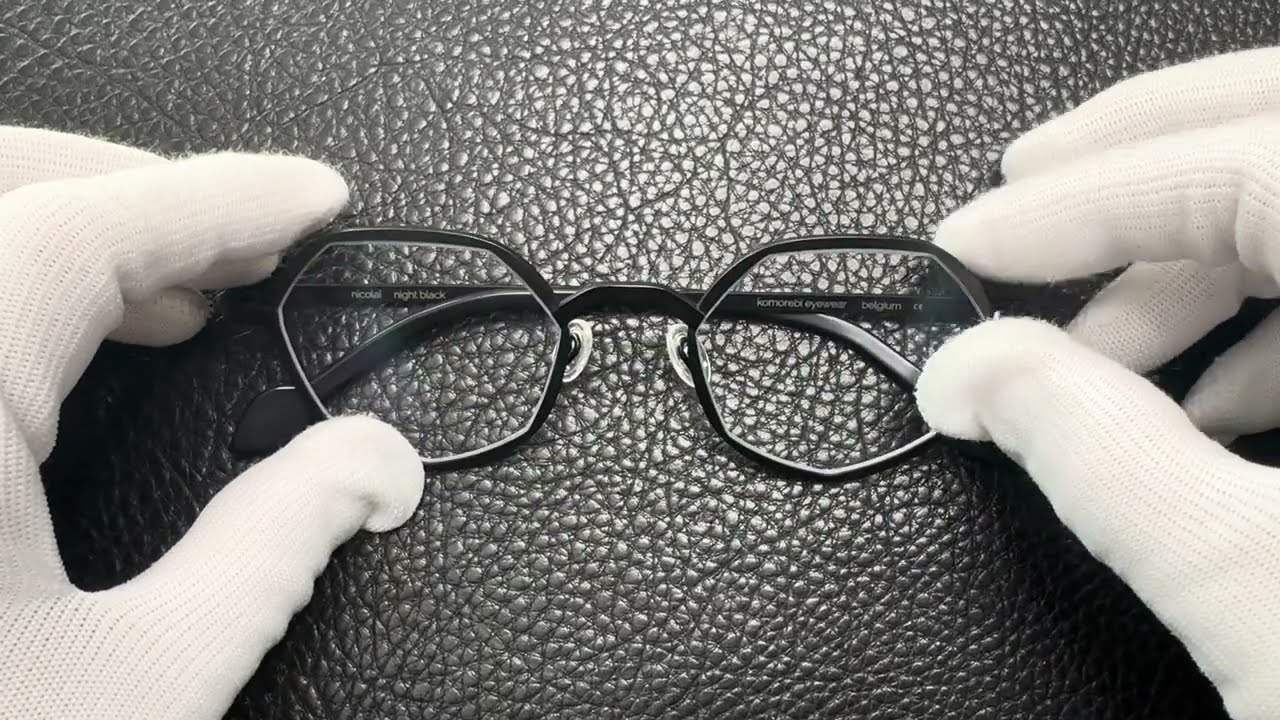 コモレビアイウェア komorebi eyewear nicolai night black