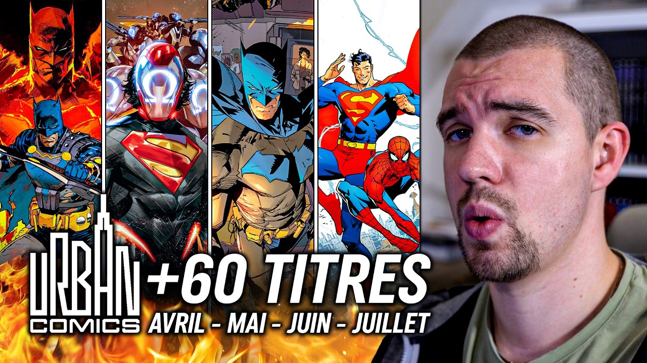 Plus de 60 NOUVEAUX TITRES chez Urban Comics d'avril à juillet 2026 ! 🥰