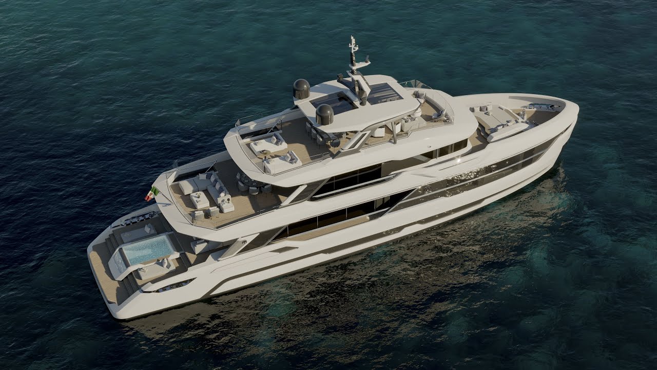 NEW SUPERYACHT BY BAGLIETTO DOM 115