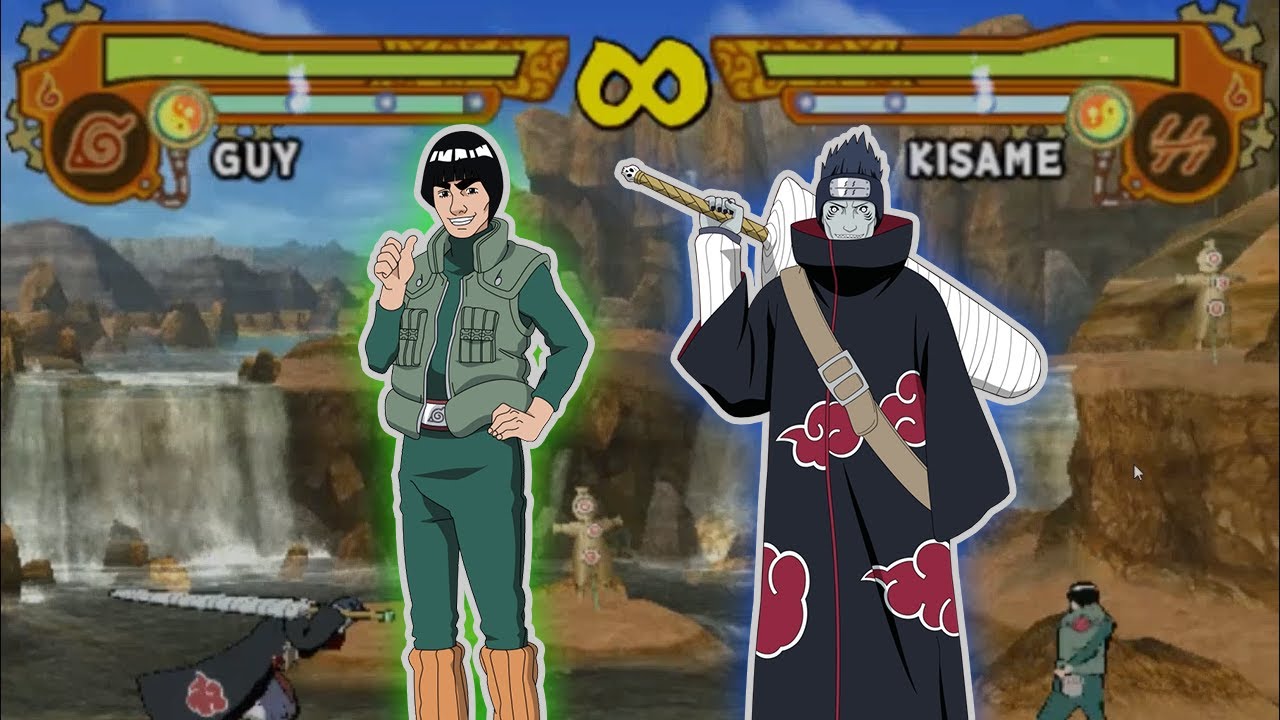 Guy Vs Kisame  ||  Naruto Shippuden: Ultimate Ninja 5