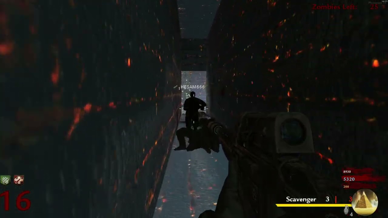 رکورد زنی در مپ مصر کالاف زامبی پلوتونیوم قسمت دوم  | Plutonium call of duty zombie