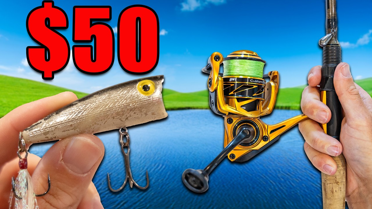 Вызов: Рыбалка на пруду с бюджетом $50!