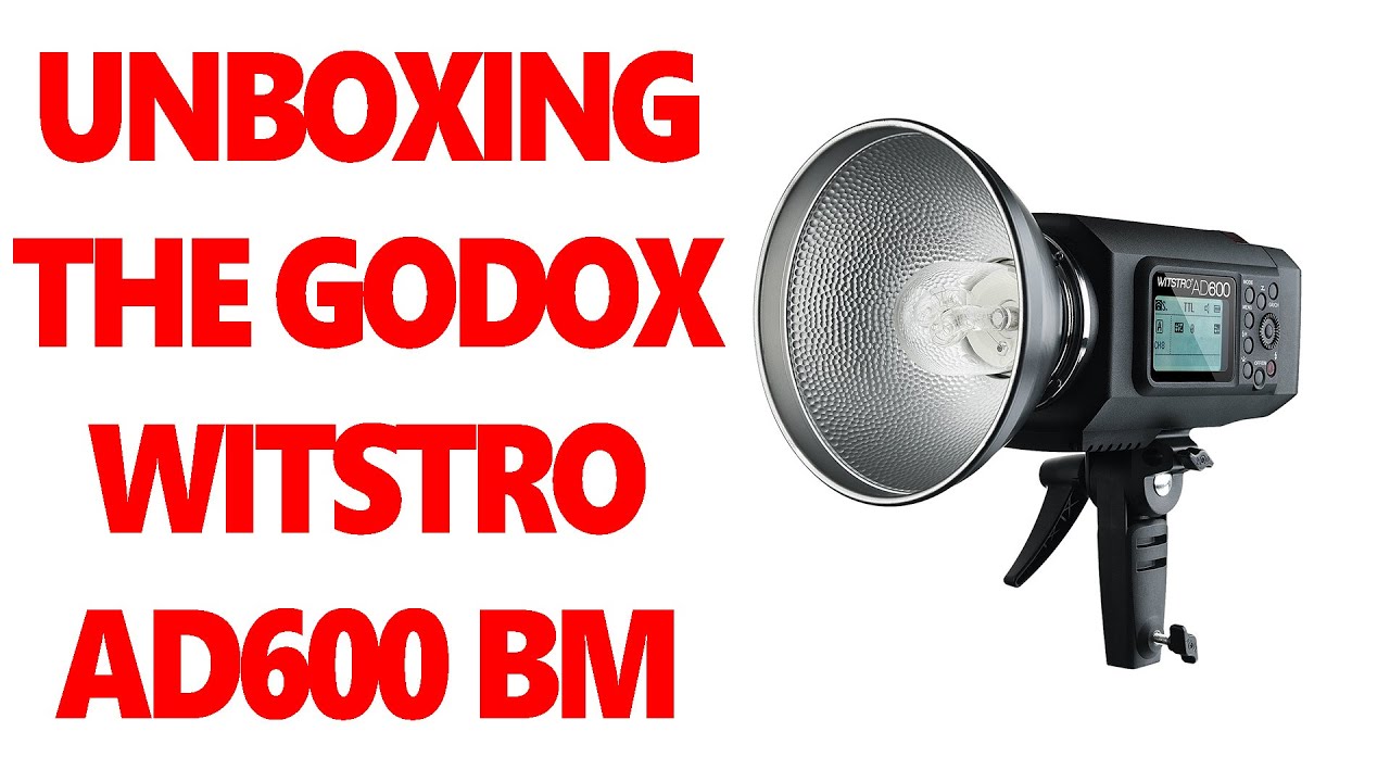Godox Witstro AD600 Unboxing / Overview (Flashpoint XPLOR 600 / Cheetah Stand CL-600X )