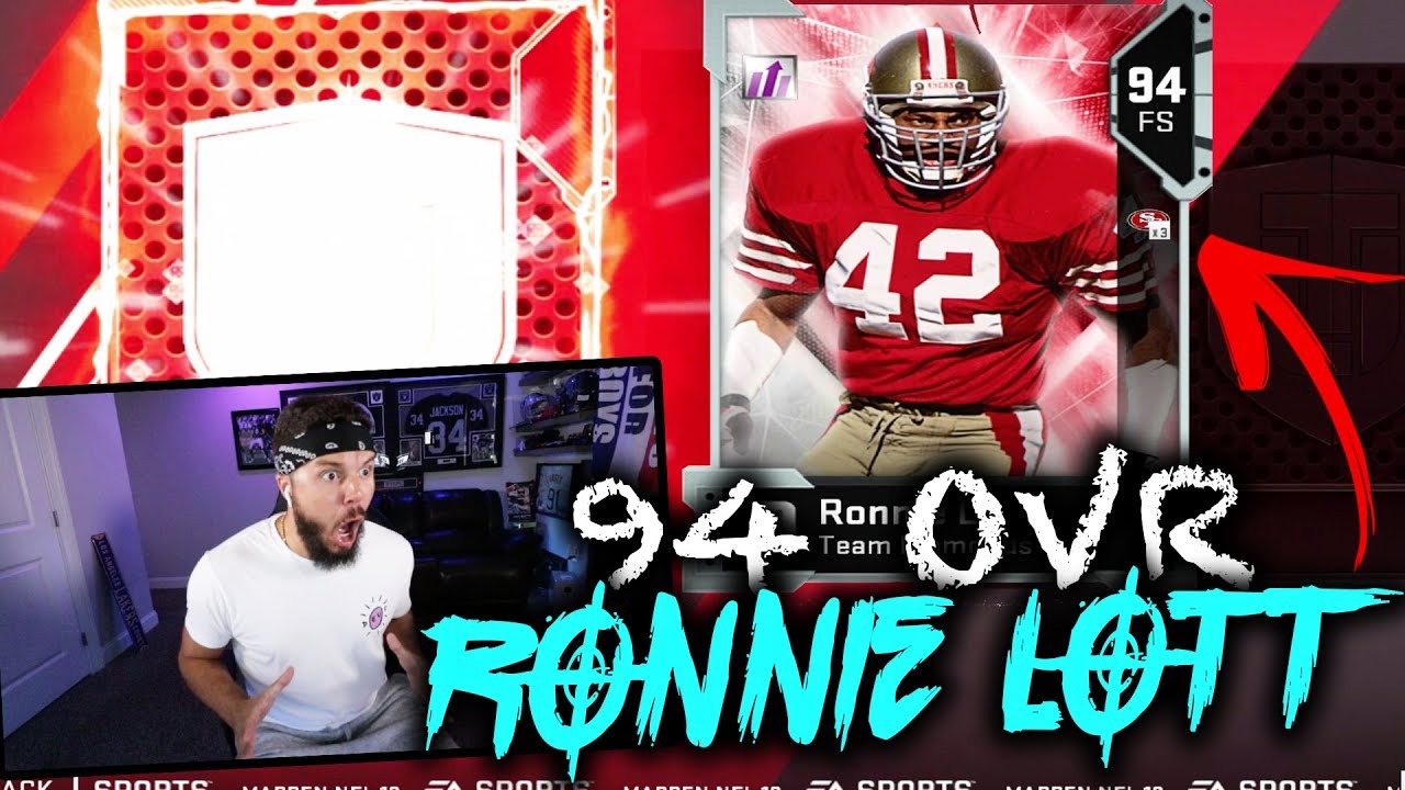 94 OVR RONNIE LOTT!! *INSANE PULL* | MADDEN 19 PACK OPENING