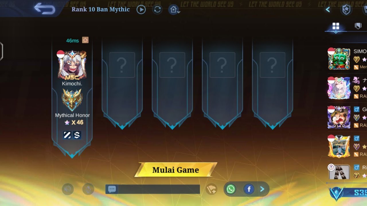 PUSH RANK SOLO/MABAR