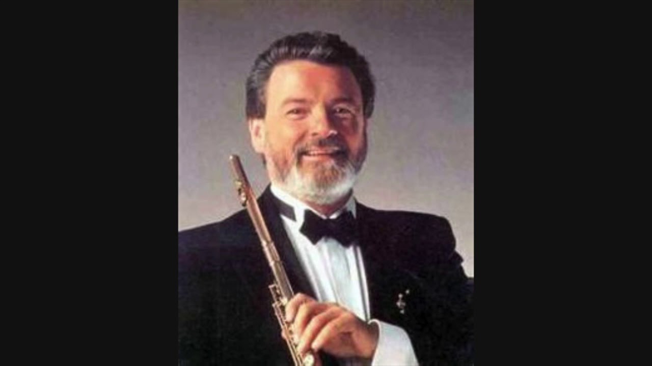 James Galway J.S. Bach Sonata in E Major (BWV 1035) live with Phillip Moll and Moray Welsh
