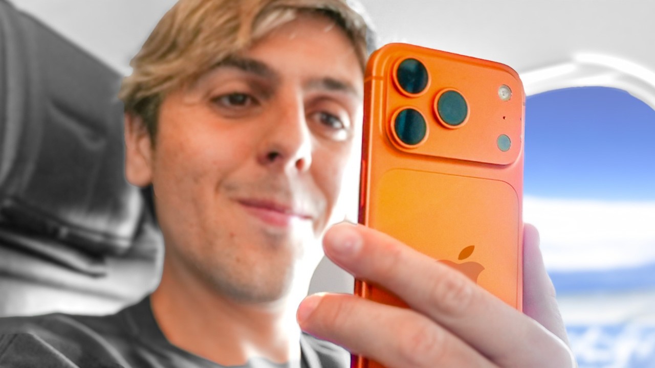 Я использовал iPhone 17 Pro для путешествий.