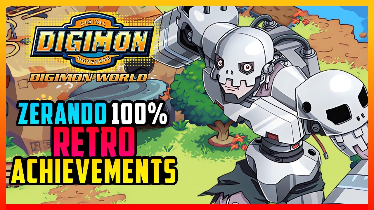 ANDROMON - DIGIMON WORLD PS1 FAZENDO TODAS AS CONQUISTAS 100% RetroAchievements #13