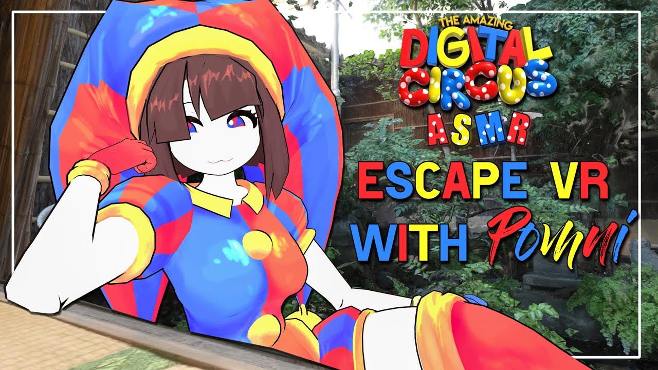 VR ASMR | Escaping VR With Pomni... To Visit A Bath House? 🛁👀