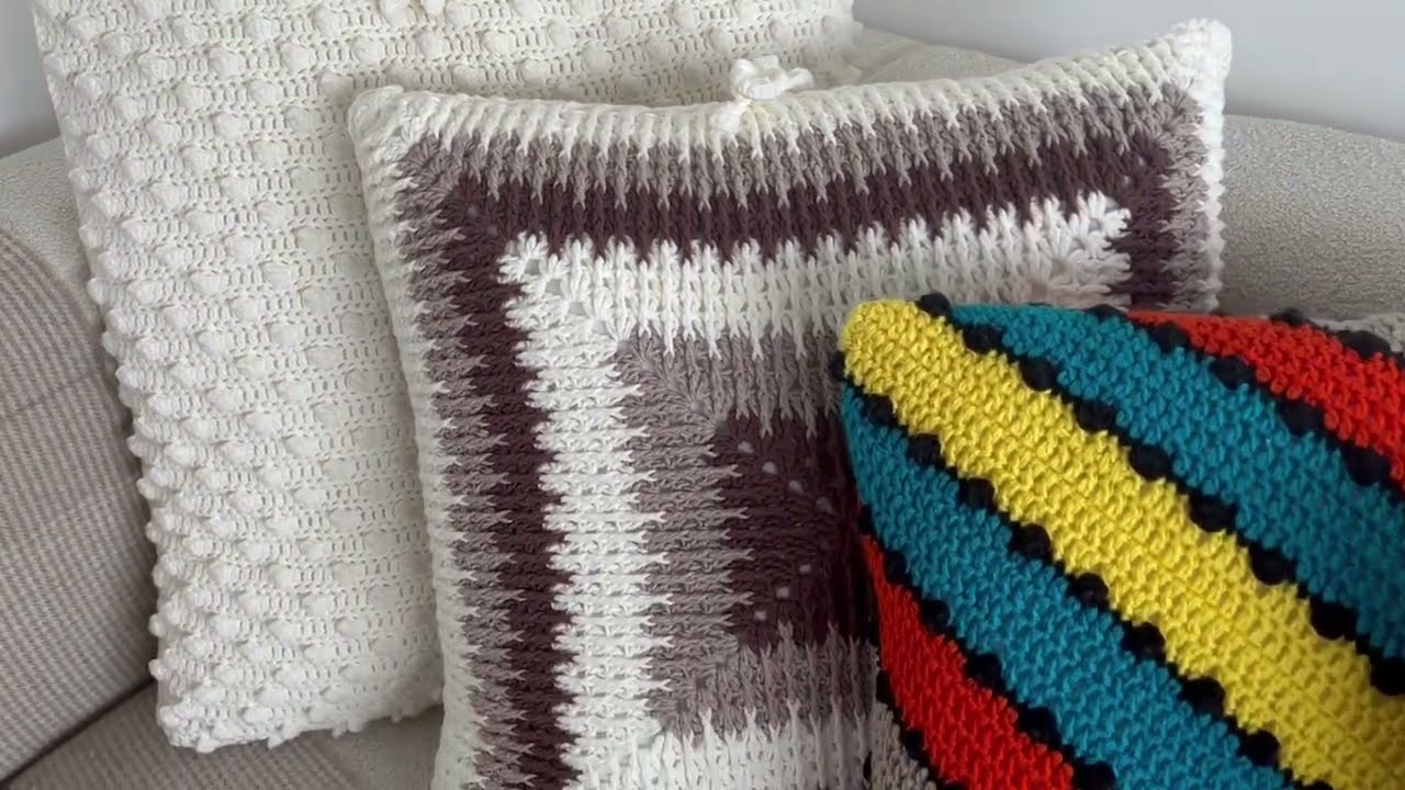 BenSofas - Notre sélection de coussins au crochet