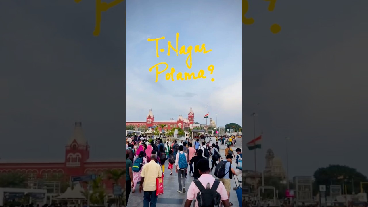 T Nagar Shopping | Ranganathan street | Bustling Chennai | Chennai local street shopping | Madras