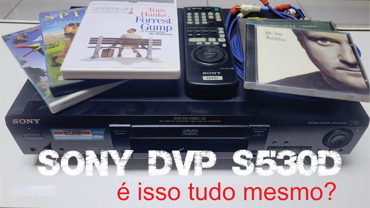 dvd player sony dvp s530d