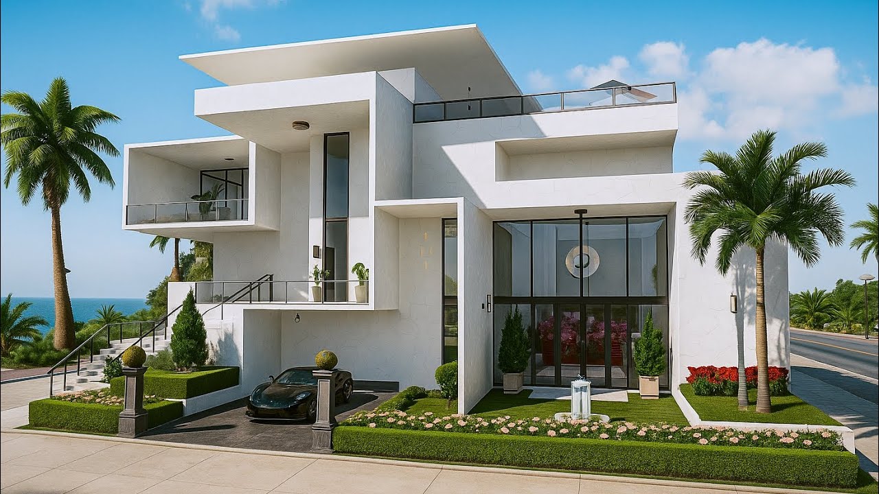 PUBG Home Design Level 28 | Luxury House Design with Private Pool