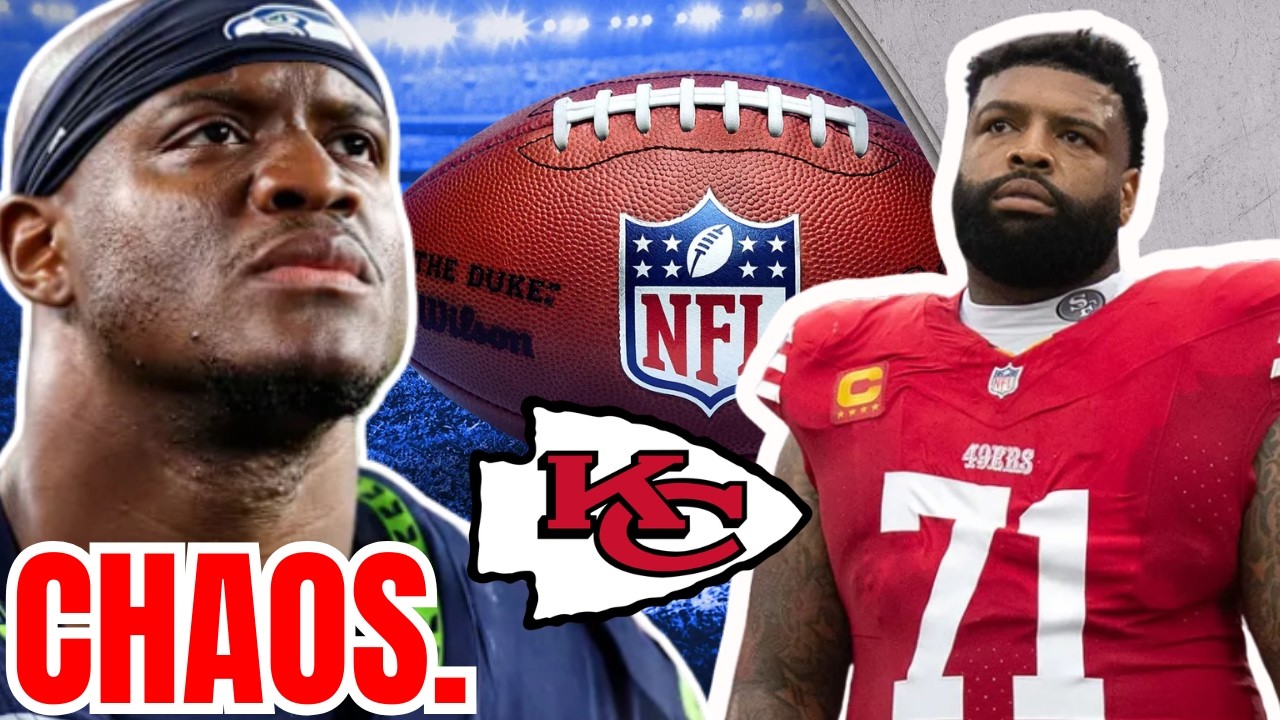Chiefs Land Super Bowl MVP Kenneth Walker! 49ers may TRADE LT Trent Williams! | NFL Free Agency