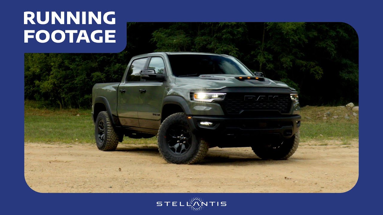 2026 Ram 1500 RHO Direct Connection MagnaFlow Exhaust Running Footage