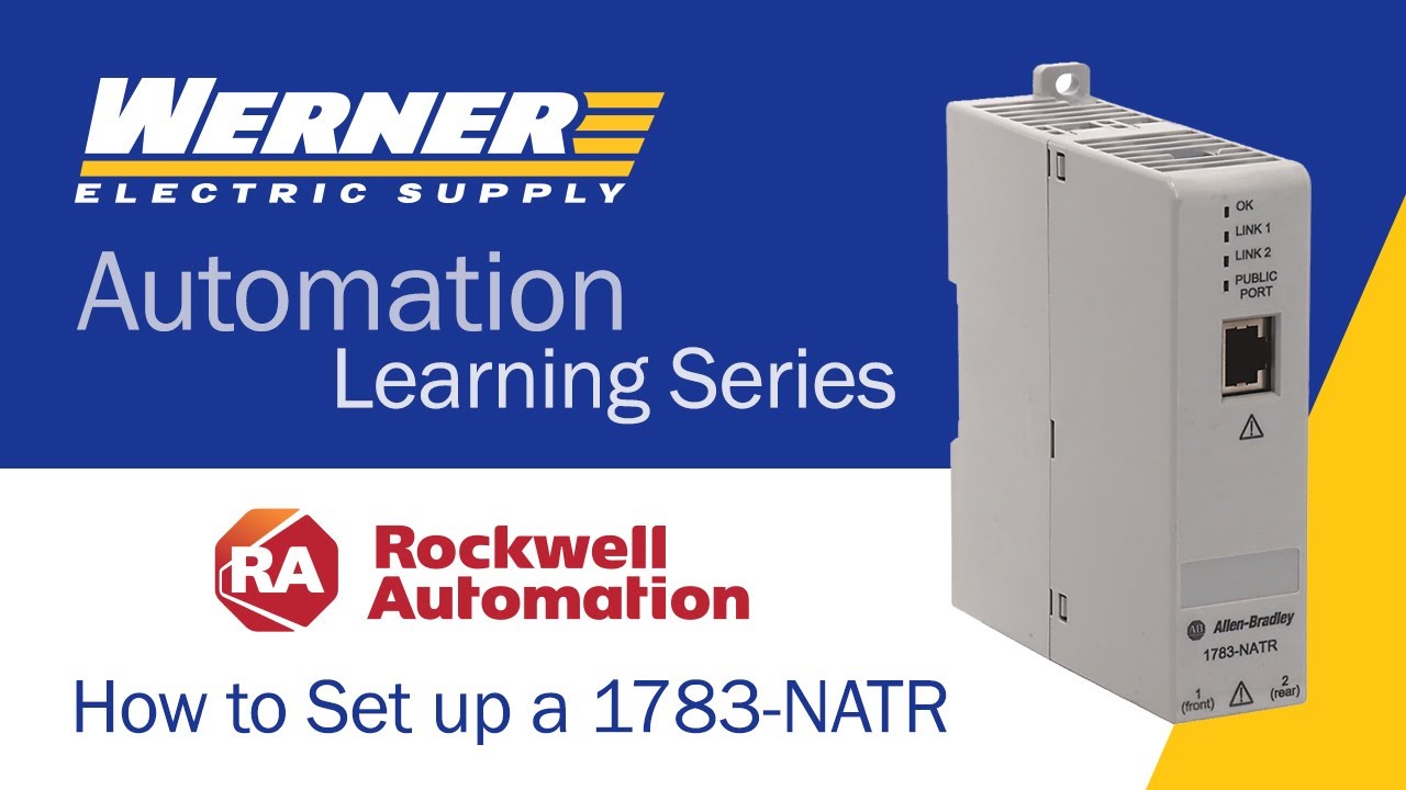 How To Use The 1783-NATR To Integrate Your Machines Into An Existing Network Architecture