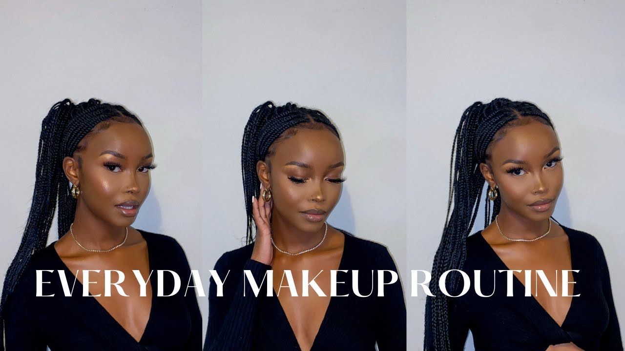 EVERYDAY MAKEUP ROUTINE | Catchup, Living in Cape Town, don't let fear stop you