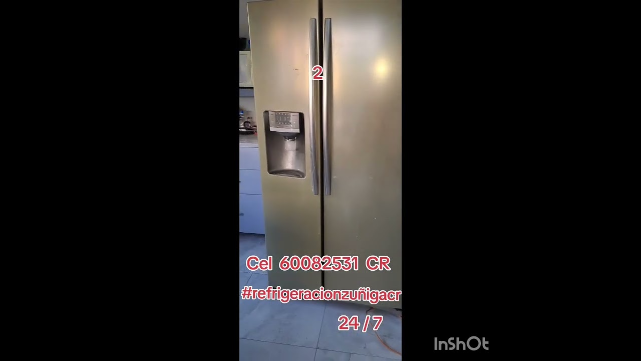 Refrigerador samsung  modelo RS26DDAPN  quiere #refrigeracionzuñigacr  #refrigeracionzuñiga