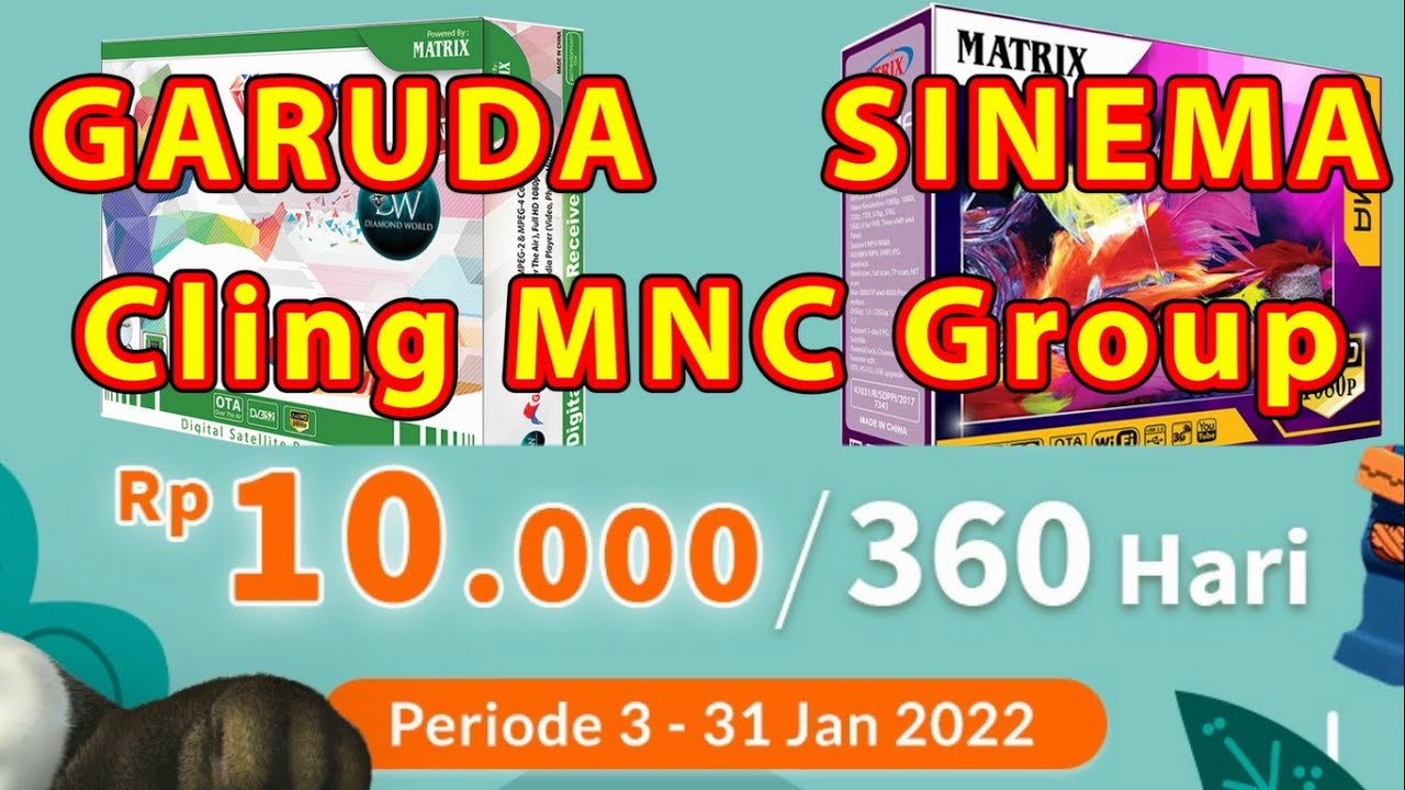 Update Matrix Garuda dan Sinema Sekarang Open MNC Group