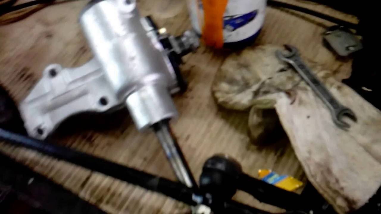 Замена рулевого редуктора МОСКВИЧ 412, 2140, АЗЛК