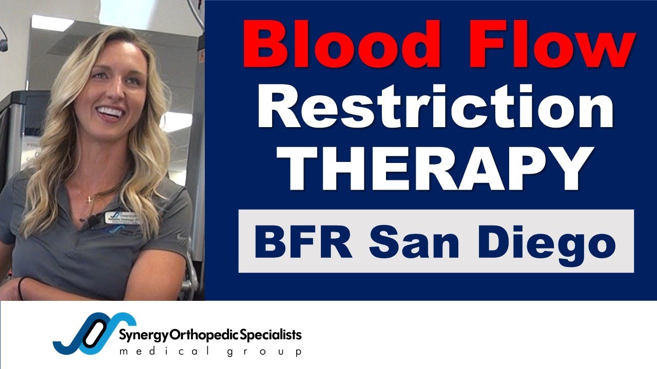 BFR - Blood Flow Restriction Therapy | Synergy Orthopedic San Diego