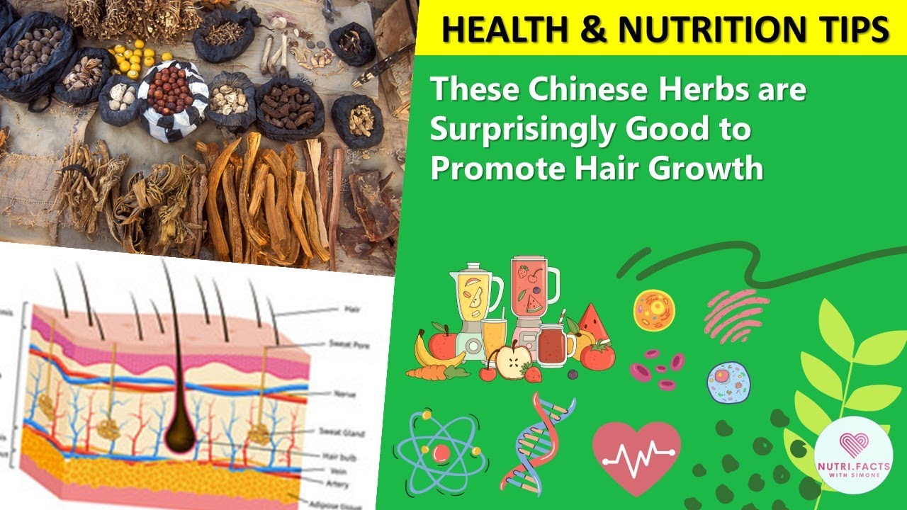 These Chinese Herbs can help to Promote Hair Growth