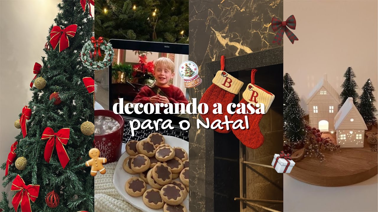 DECORANDO A CASA PARA O NATAL PELA 1ª VEZ! 🎁🎄✨