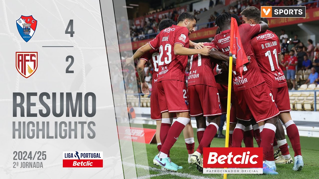 Resumo: Gil Vicente 4-2 AVS (Liga 24/25 #2)