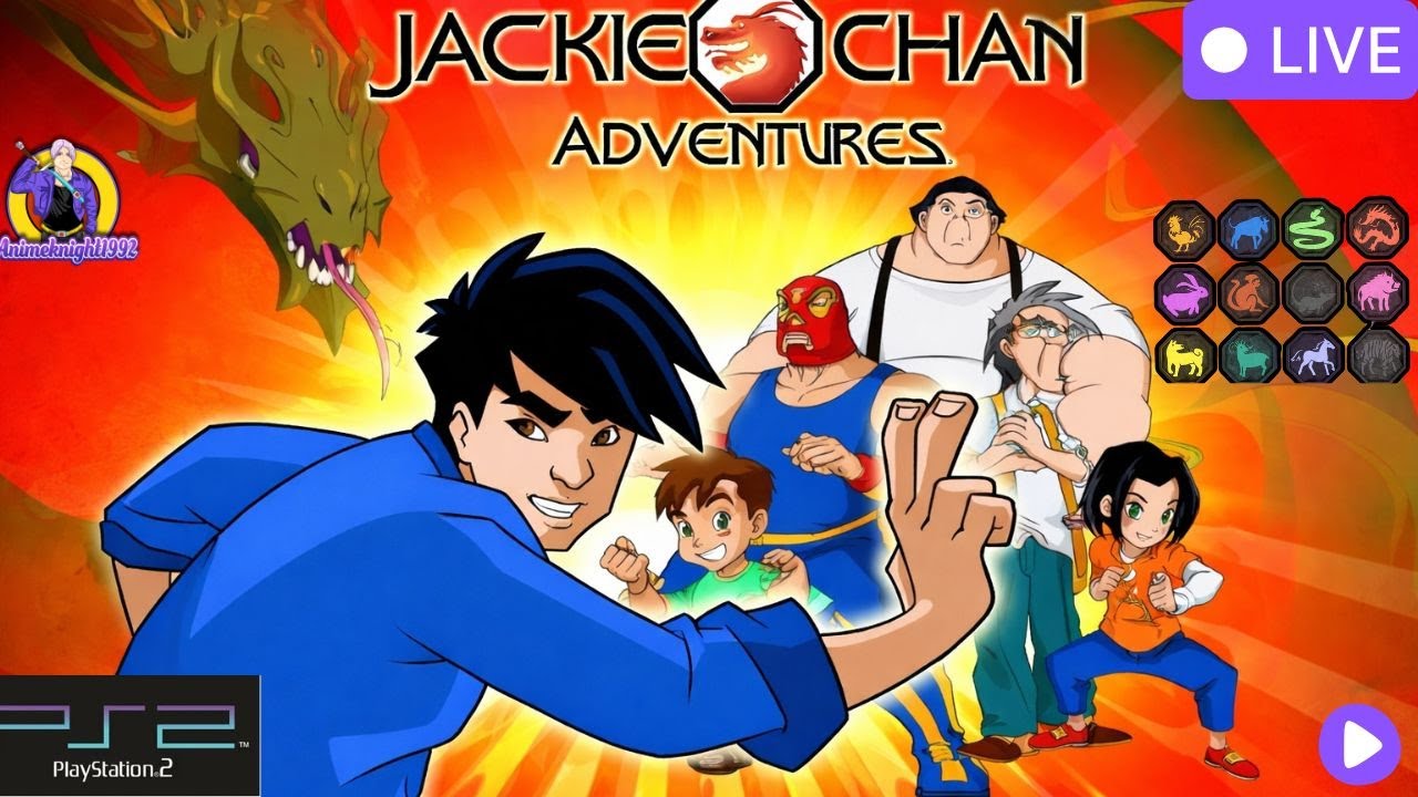 Jackie Chan Adventures – The Dark Hand Awakens! PS2 Martial Arts Madness!