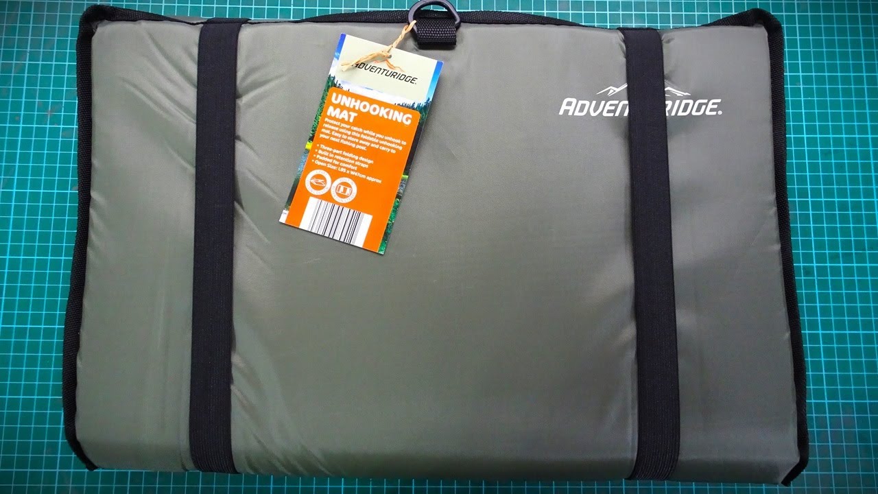 Adventuridge Fishing Unhooking Mat from Aldi - BARGAIN! (Tackle Review)