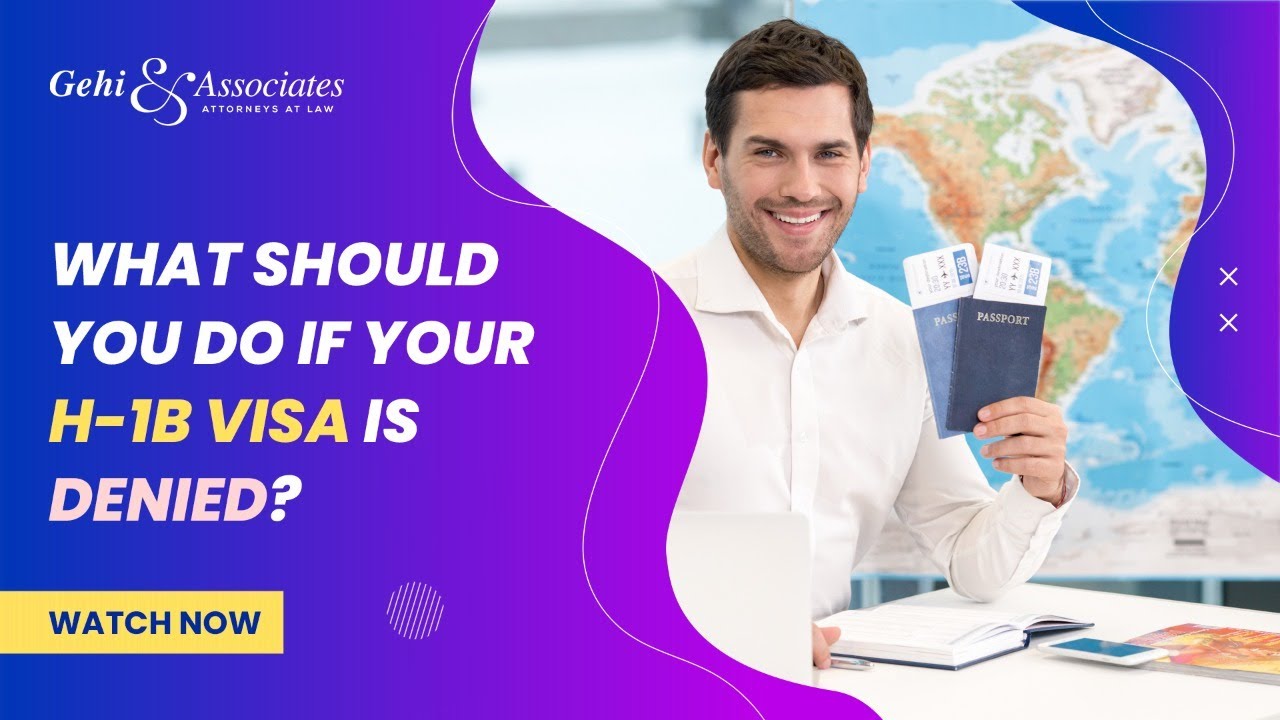 What should you do if your H-1B visa is denied?