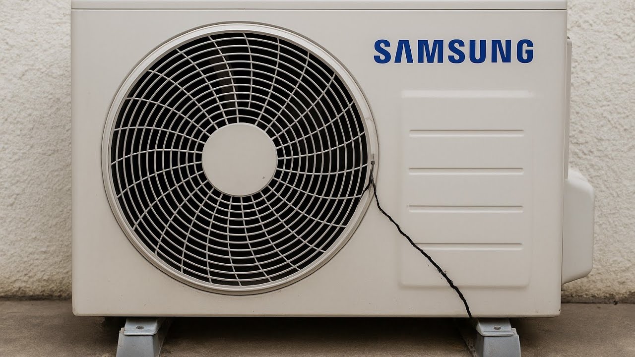 Ar condicionado Samsung liga e logo desliga