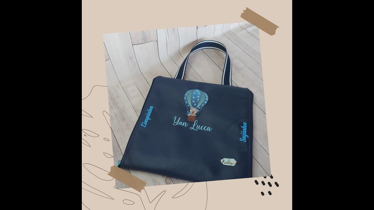 Bolsa Sujinha e Limpinha - Sujinha e Limpinha feita no Sintetico fácil e rápido!