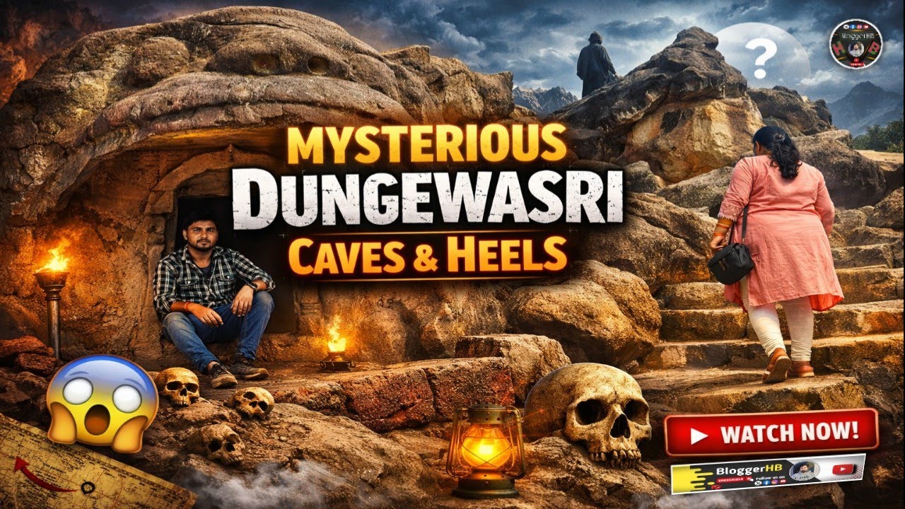 Dungeswari hill & Caves | Blog | Gautam Budh historic Place | BloggerHB | #vlog #travelblog #foryou
