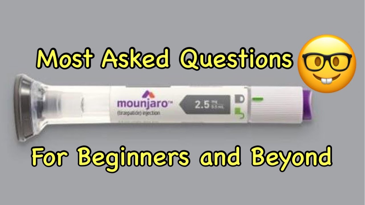 MOST Asked Questions On Mounjaro Ozempic Zepbound Wegovy GlP1