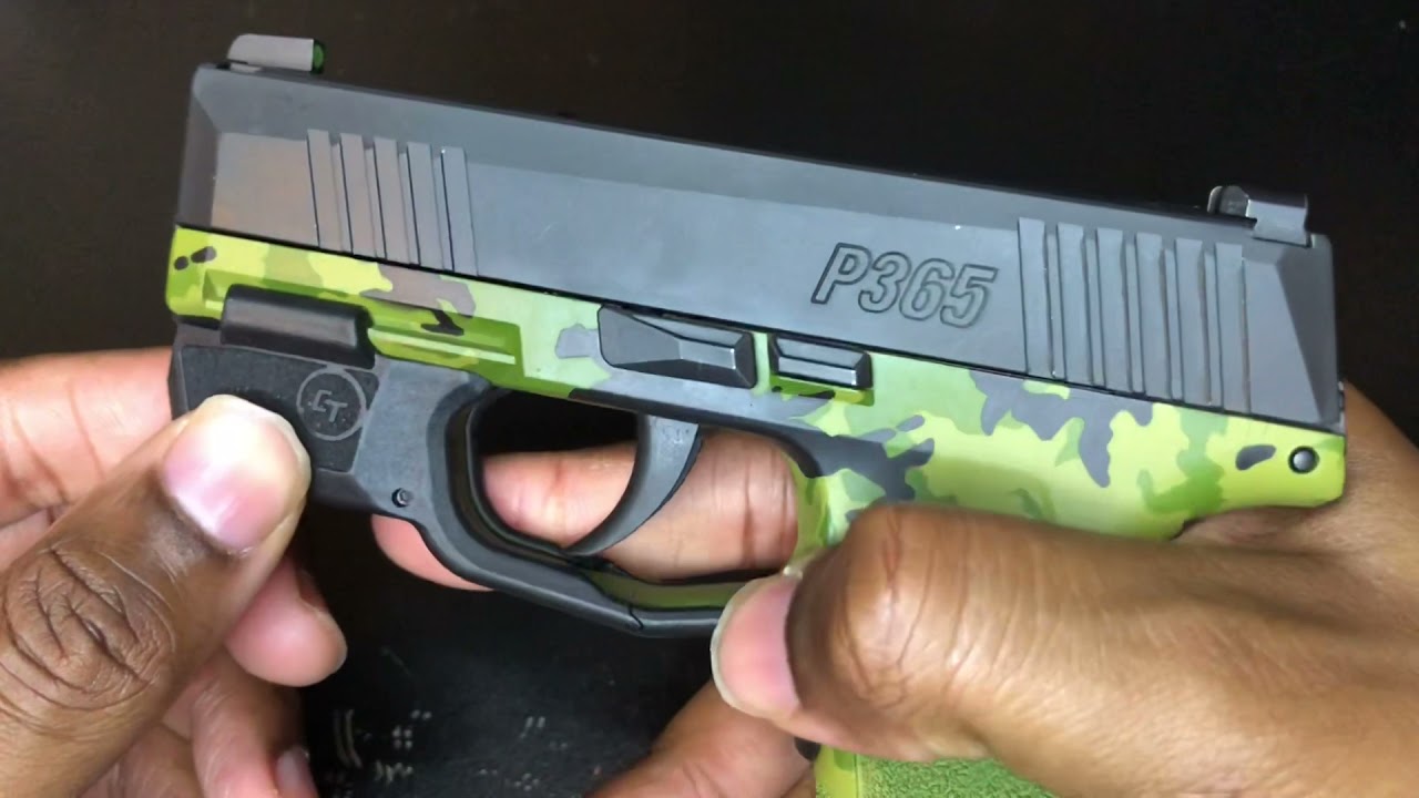 Crimson Trace LG-422G laserguard review Sig P365
