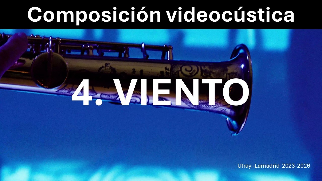 Composición videoacústica (2024) Laurent Charles, Rogerio Costa