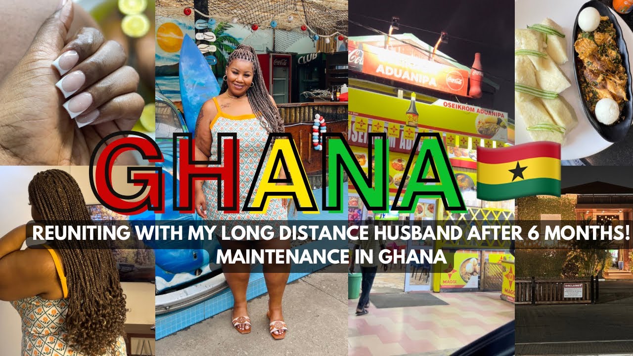 GHANA TRAVEL VLOG PT 1 | REUNITED WITH MY LONG DISTANCE HUSBAND IN GHANA 🇬🇭