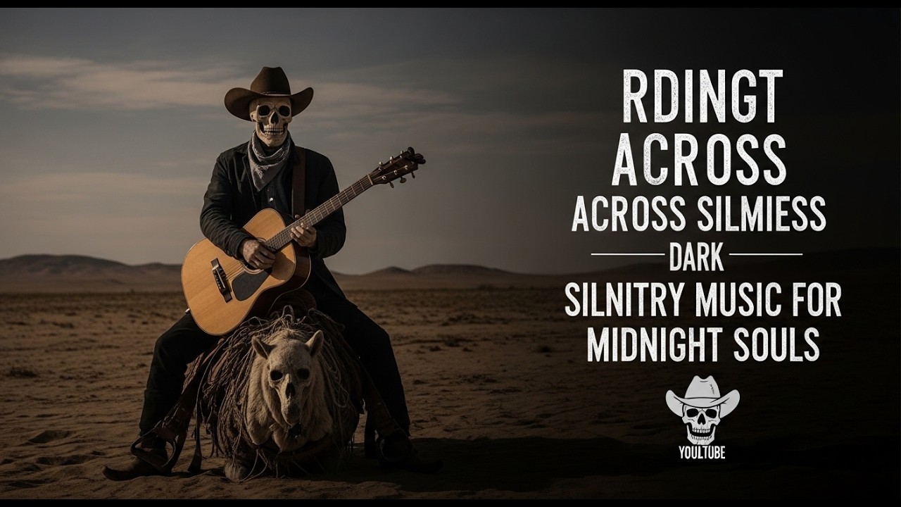 Ghost Cowboy Riding Across the Silent Desert &ndash; Dark Western Country Music for Midnight Souls