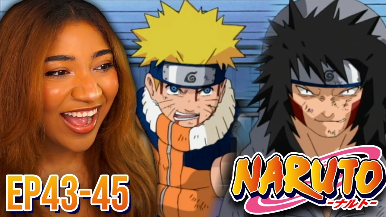 NARUTO IM SO PROUD!! | First Time Watching **NARUTO** Episodes 43-45