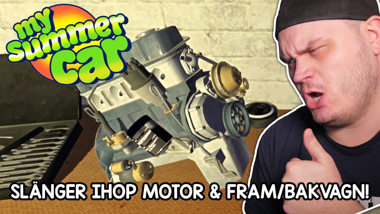 SLÄNGER IHOP MOTOR & FRAM/BAKVAGN!  - My Summer Car - S3E3