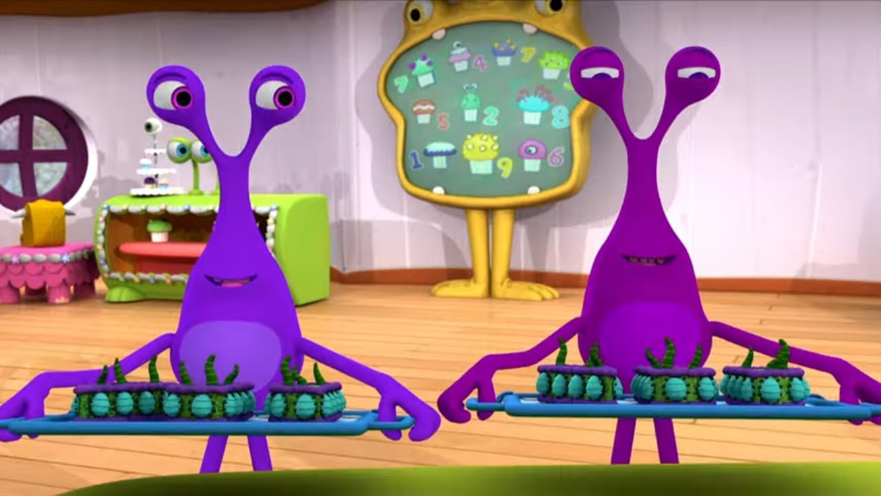 Monster Cake Mistake | Monster Math Squad | Video for kids | WildBrain Wonder