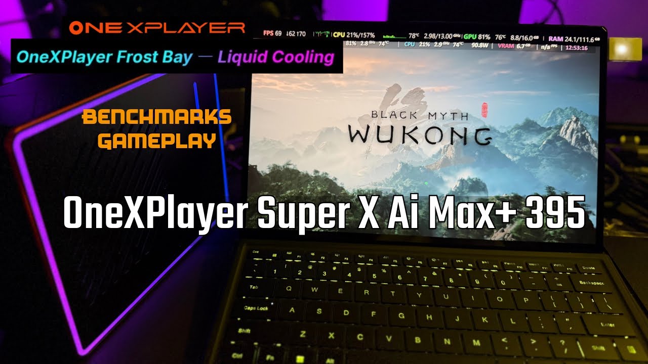 Onexplayer Super X Frost Bay Black Myth Wukong Gameplay & Benchmark