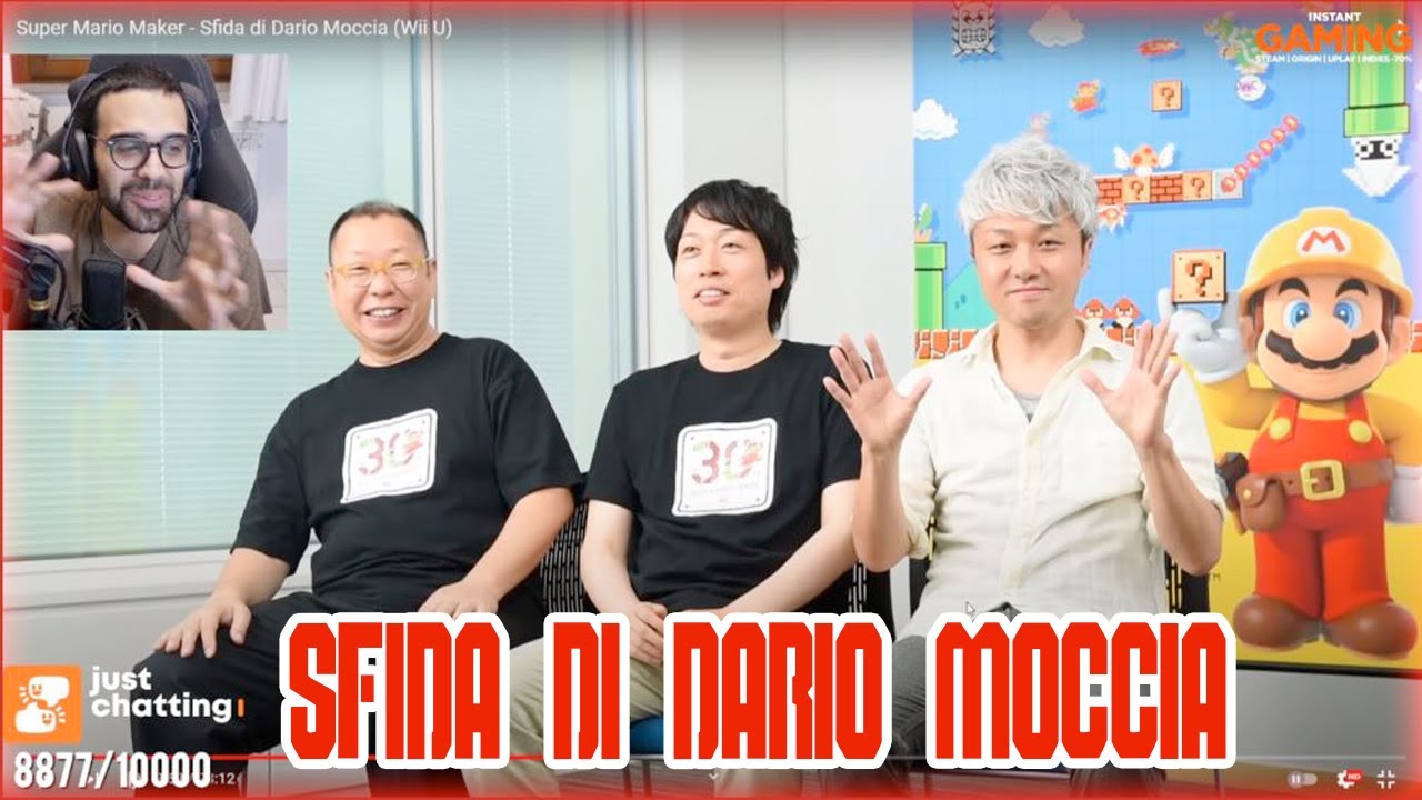 Quella volta che gli sviluppatori di Super Mario giocarono il livello di Dario Moccia!