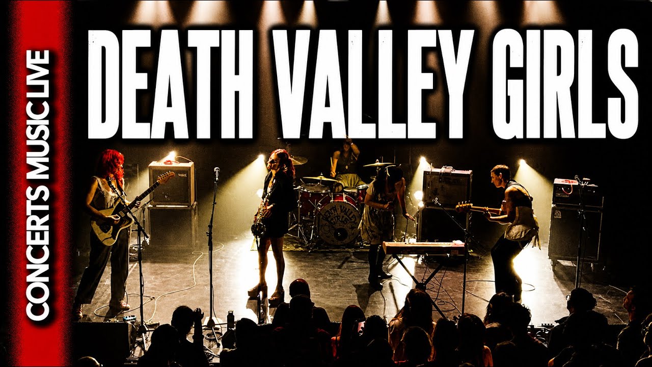 DEATH VALLEY GIRLS – Full Live Concert 4K @ QUAI M, La Roche-sur-Yon, France – April 30th, 2025
