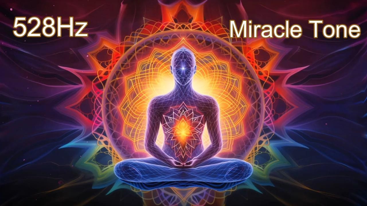 528Hz Healing Frequency 🌿 Deep Relaxation, Meditation & Inner Peace (8 Hours)