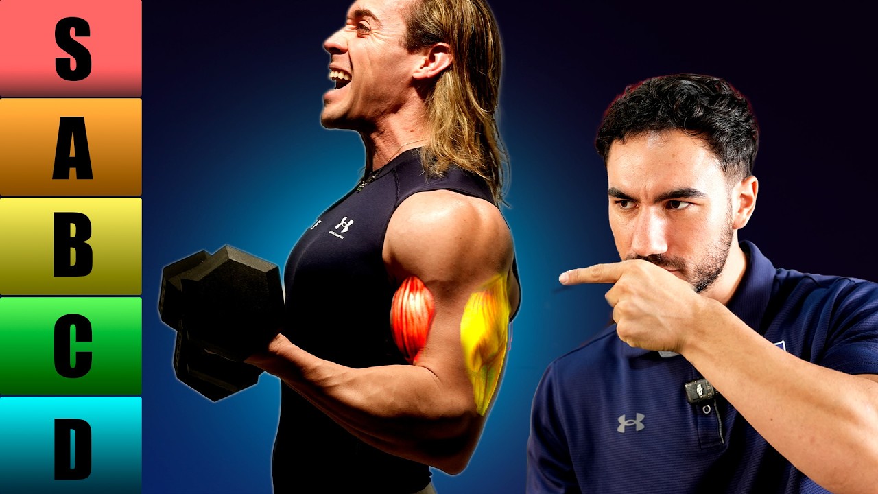 Clasificamos cada ejercicio de Brazo de PEOR a MEJOR (según la ciencia)