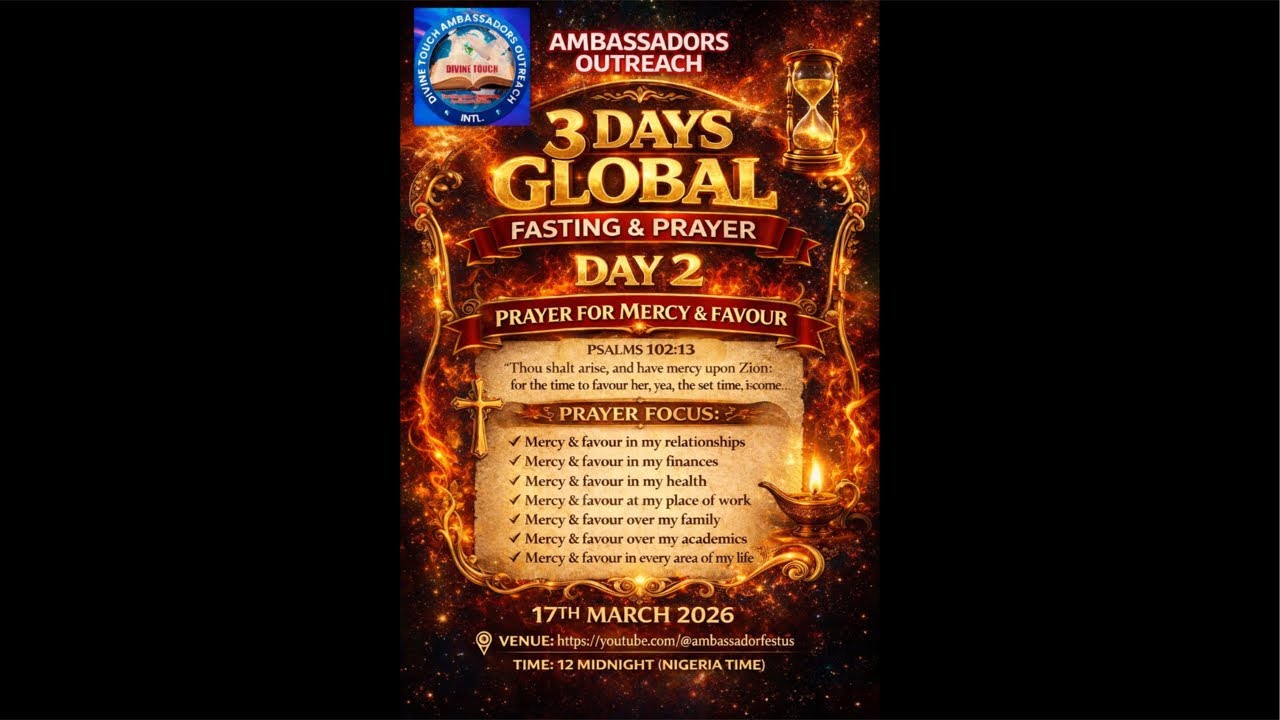 GLOBAL FASTING AND PRAYER DAY 2