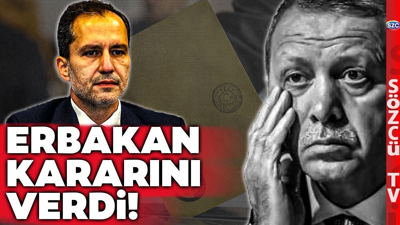 Erdoğan'ın İttifak Hayali Suya Düştü! Yeniden Refah'tan Zehir Zemberek Açıklama